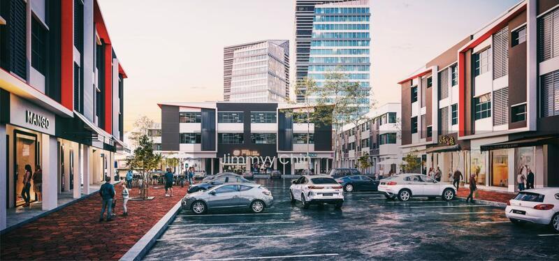 Atrium Corner New 3 storey shoplot - 1