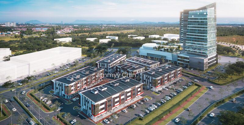 Atrium Corner New 3 storey shoplot - 2