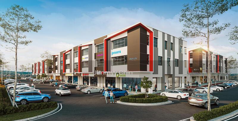 Atrium Corner New 3 storey shoplot - 3