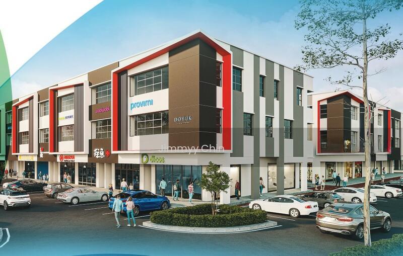 Atrium Corner New 3 storey shoplot - 5