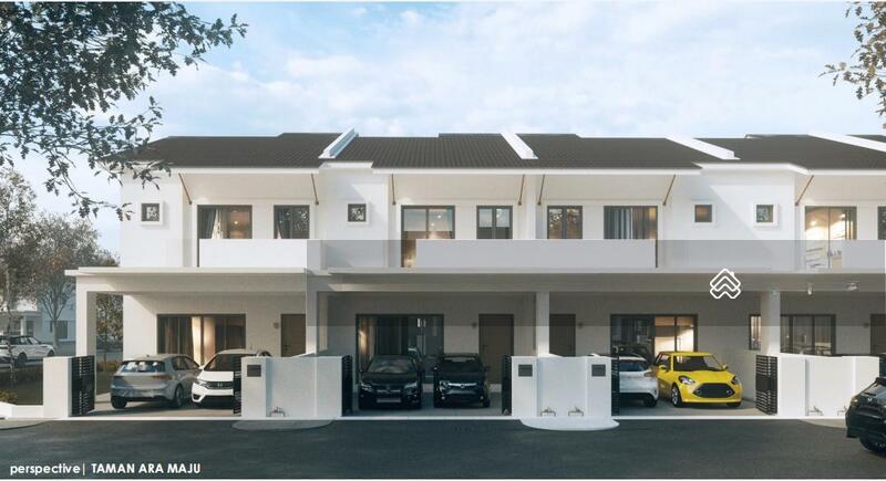 Rumah Teres Dua Tingkat di Ara Kuda Penang - 3