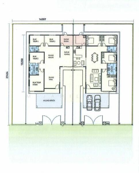 Rumah Baru Berkembar Simpang Lima Batu Pahat - 2