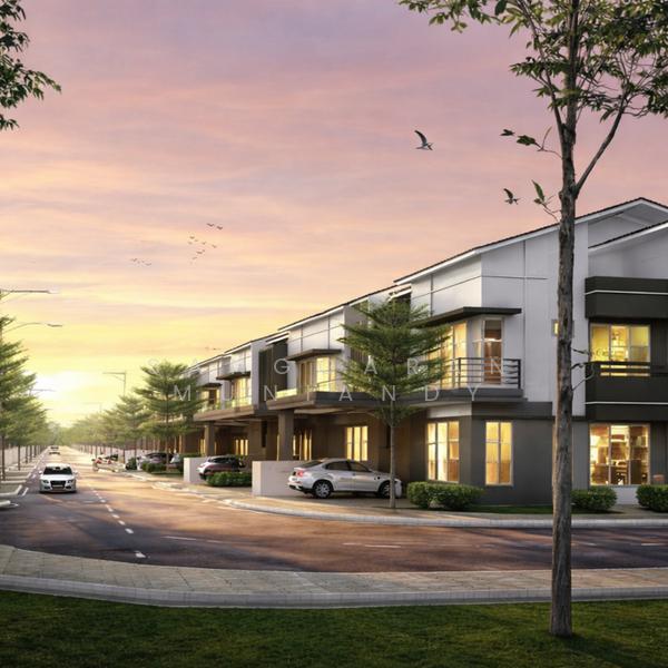 Rumah Berkembar Dua Tingkat Di Nibong Tebal - 2