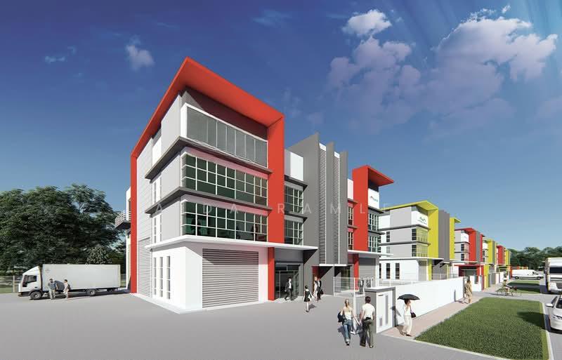 3 Storey Semi D Factory Perdana Industrial Park Puchong - 1