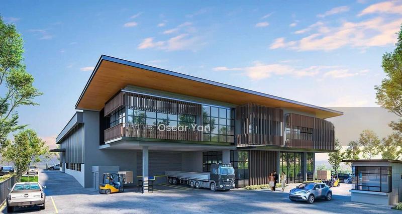 Detached factory at Desa Cemerlang - 2