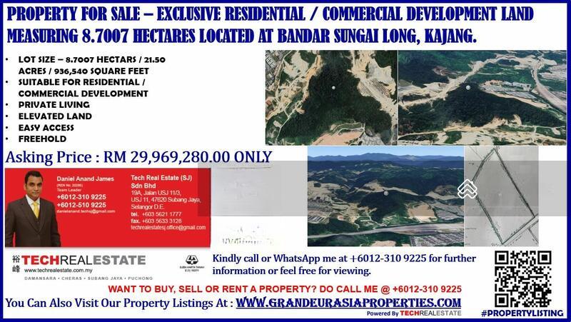 Exclusive residential/commercial development land at bandar sungai long, kajang. - 5