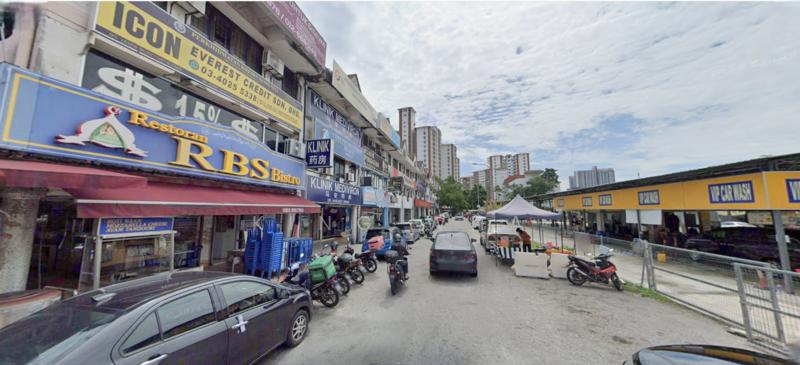 jalan genting kelang 3 sty shoplot . 22x75 . facing mainroad near bank - 2