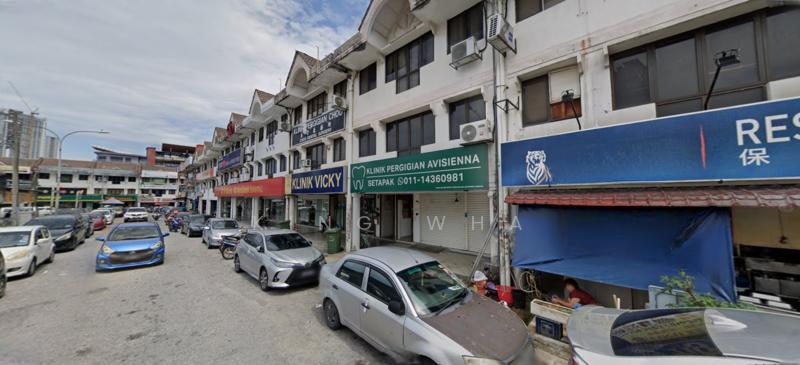 jalan genting kelang 3 sty shoplot . 22x75 . facing mainroad near bank - 5