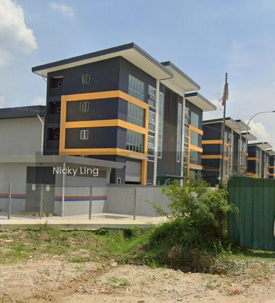 3.5 storey semi d factory at etp meru industrial park 3 for sale - 3