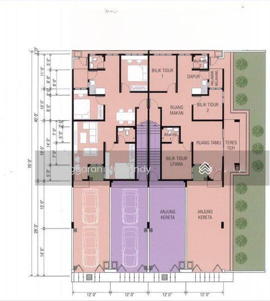 Townhouse di Kuala Kangsar Perak - 3