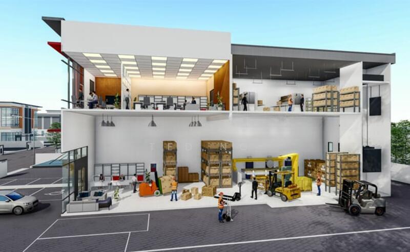 SEMI-D FACTORY WAREHOUSE @ ALMA SIGNATURE INDUSTRIAL PARK BUKIT MERTAJAM FOR SALE - 5