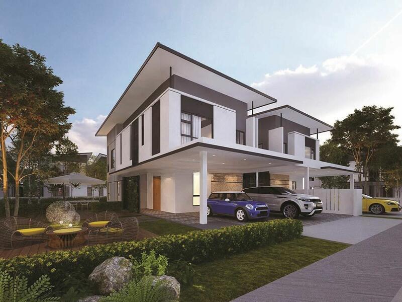 Seremban 2 10mins sampai Semi-D concept bulanan 2500 - 1