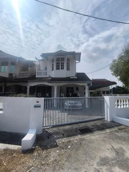 Ipoh chemor indah renovated extended 2 storey corner house for sale - 1