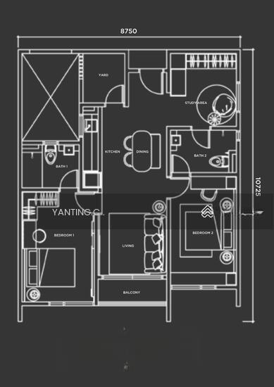 Summer Suites - Residensi Bukit Meldrum - 5