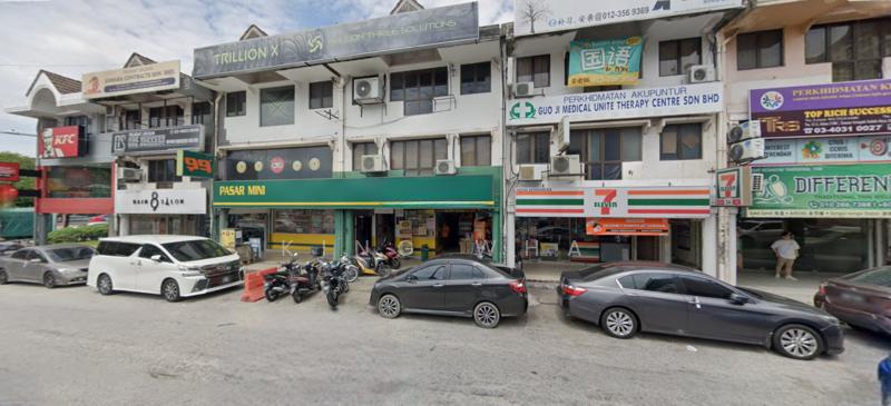jalan genting kelang 2sty shoplot . freehold . main road setapak 20x70 facing mh avenue - 5