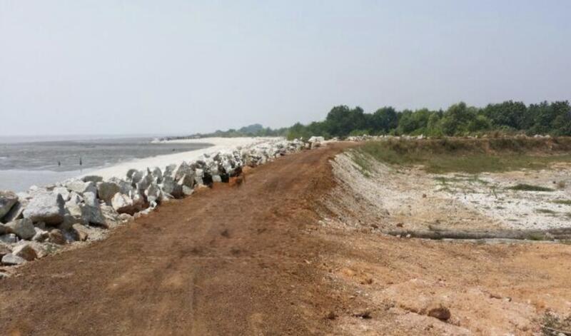 Sekinchan, Tanjung Karang, Kuala Selangor Beachfront Land For Sale. - 1