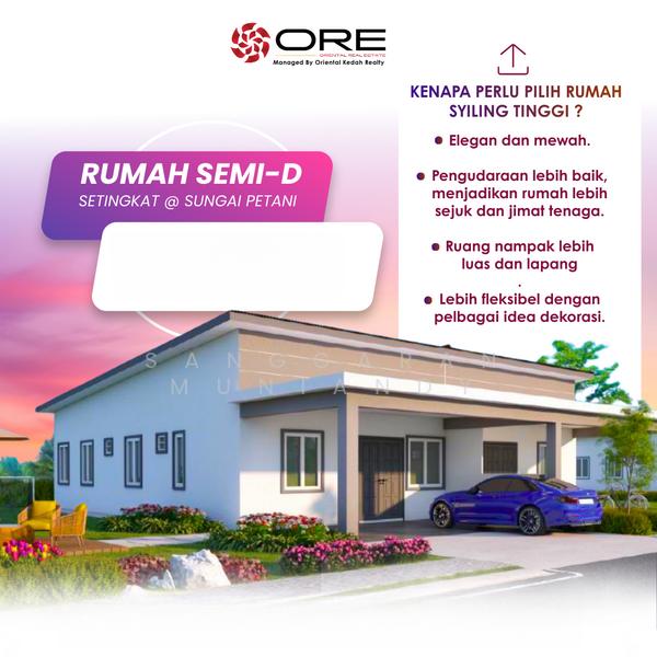 Rumah Semi-D Setingkat di Sungai Petani - 3