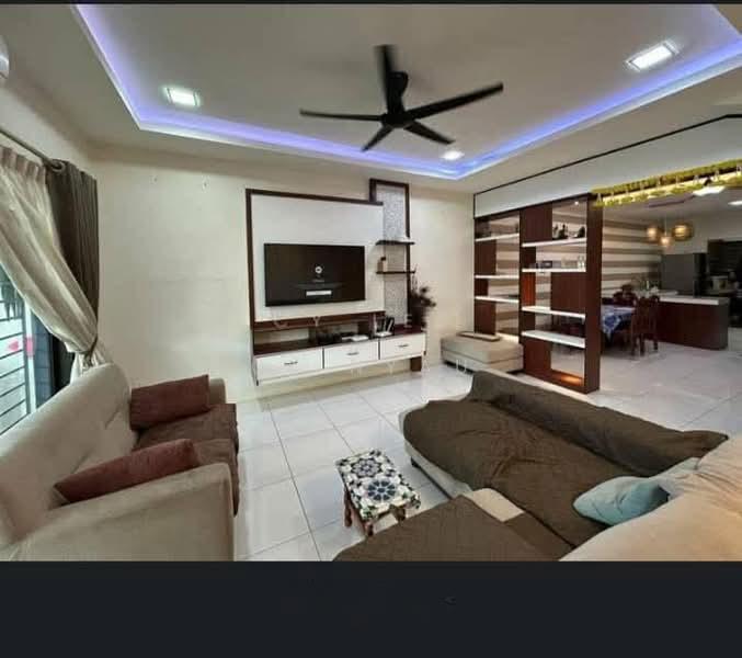 Ipoh chemor mutiara renovated super long 2 storey house for sale - 4