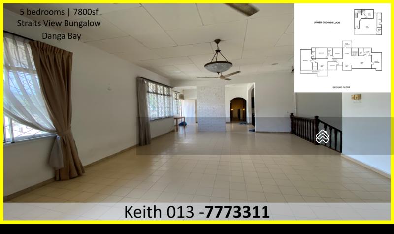 Bungalow at Jalan Straits View, Johor Bahru (Danga Bay) - 1