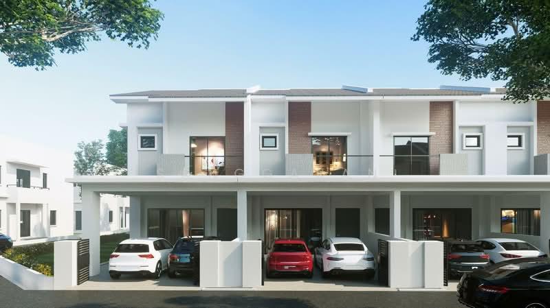 RUMAH TERES DUA TINGKAT DI NIBONG TEBAL - 1