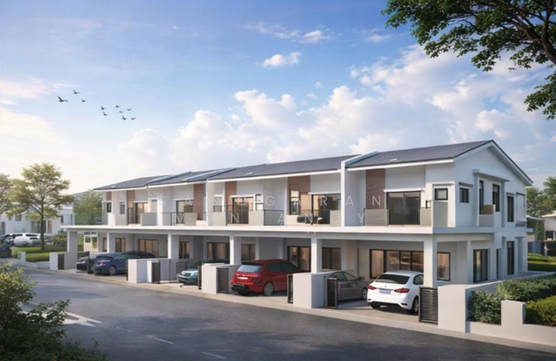 RUMAH TERES DUA TINGKAT DI NIBONG TEBAL - 5