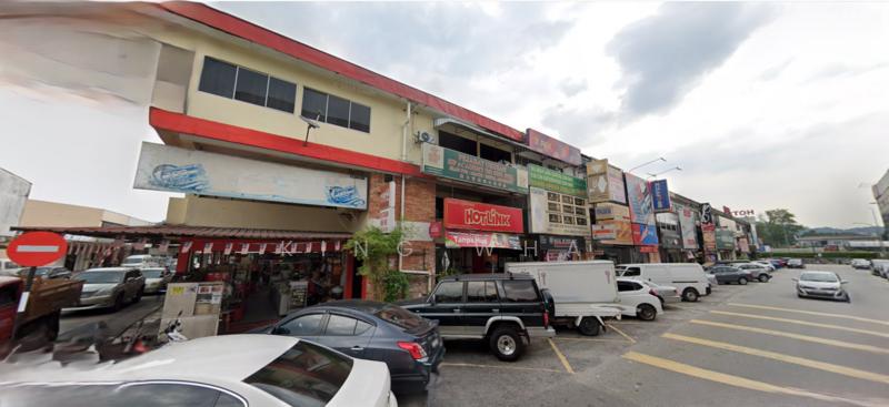 taman melawati jalan negara 3 sty shoplot . 22x80 freehold main road - 1