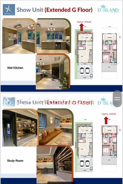 Astella & Aulica 2ty linkhouse RM840k onwards in Puchong D'Island - 5