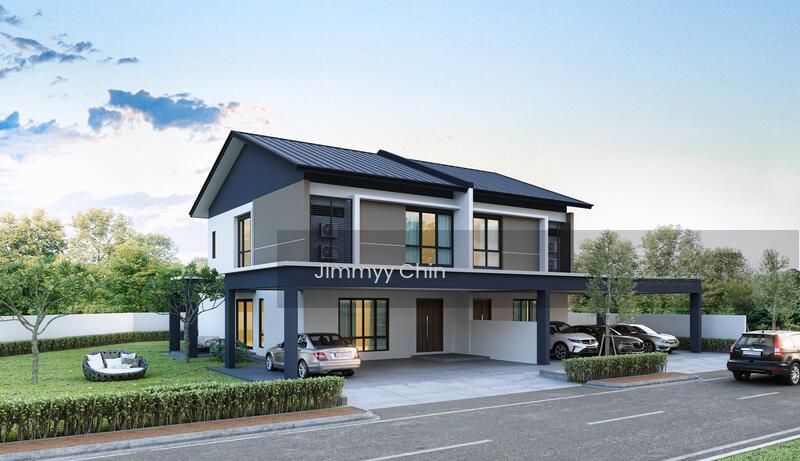 Semi-D house at Taman Malihah - 1