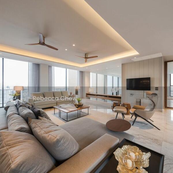 Bungalow Semi-D Duplex condo Fully Furnished walk to MRT with L-shape balcony from 1110sqft-2500sqft - 2