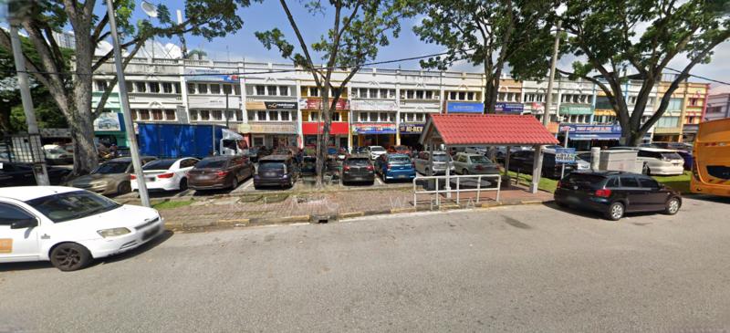 taman sri rampai 4 sty shoplot , freehold . 20x70 setapak - 2