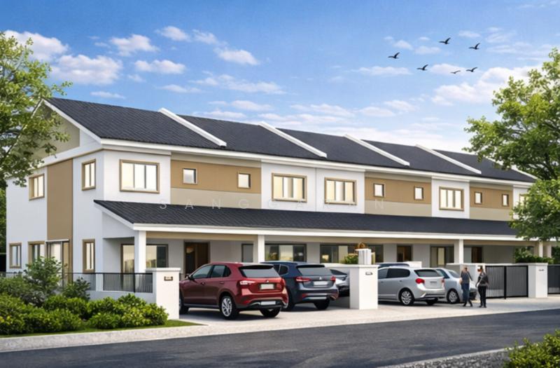 RUMAH TERES DUA TINGKAT DI KEPALA BATAS - 1