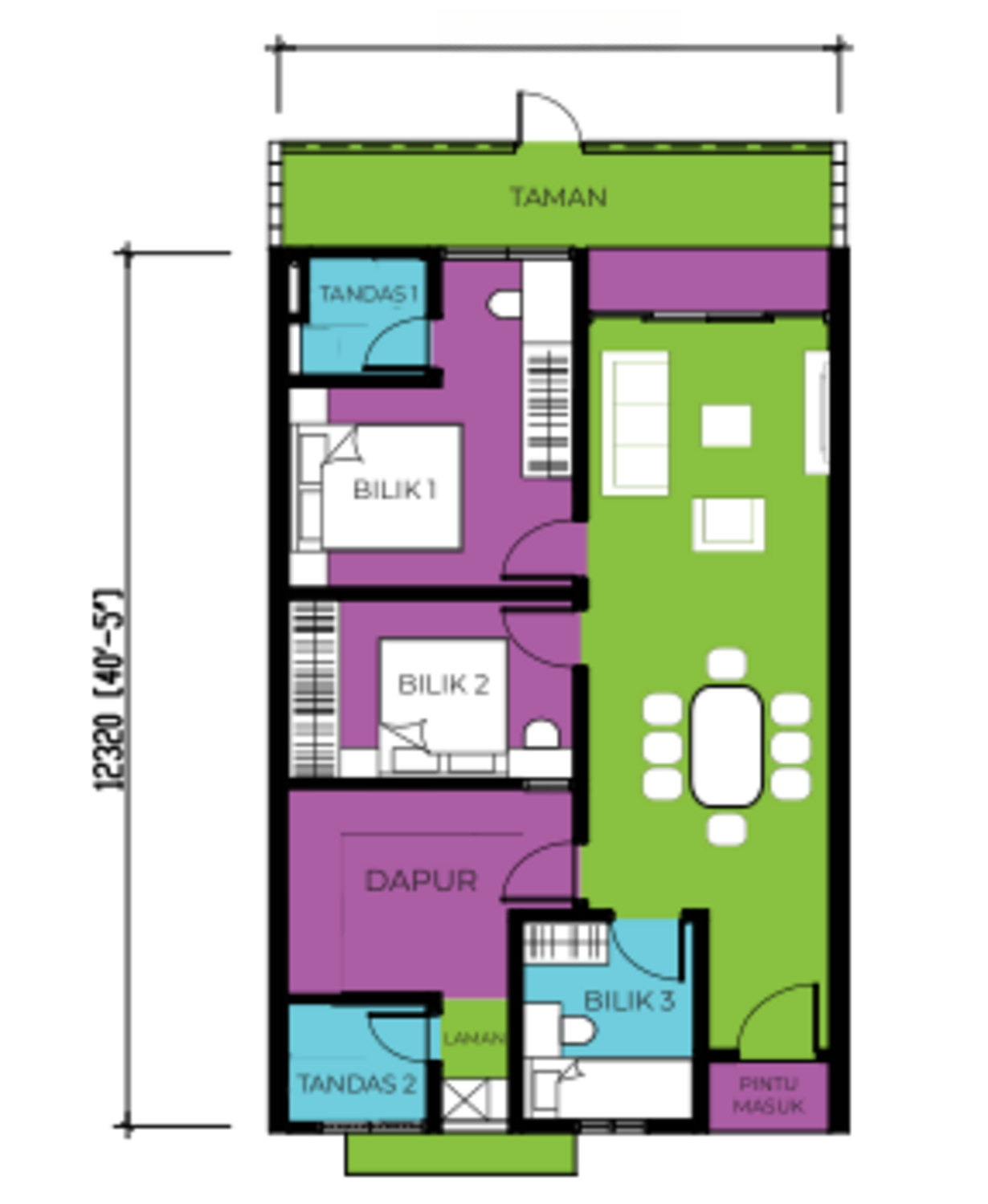 RESIDENSI MUTIARA AUSTIN - 3