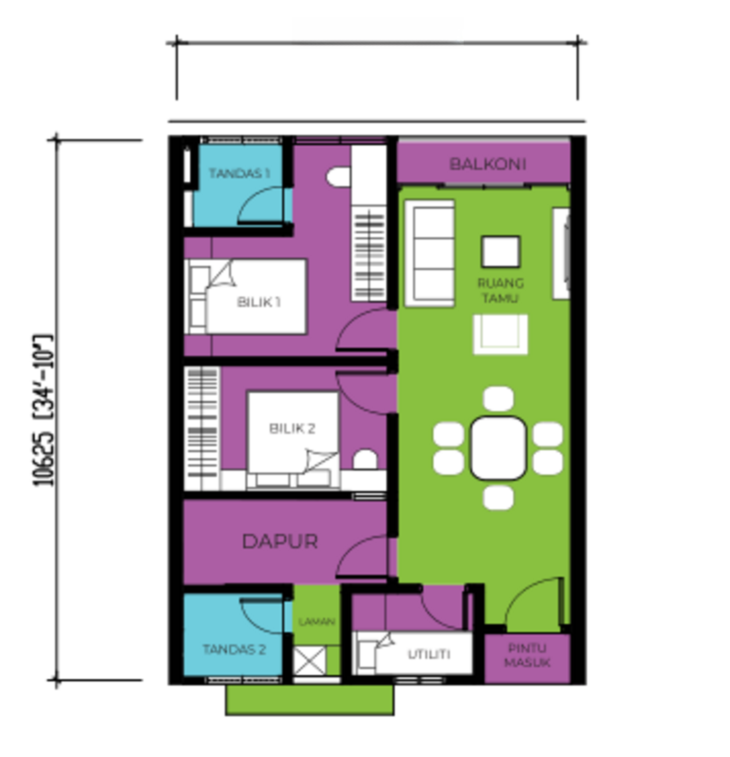 RESIDENSI MUTIARA AUSTIN - 1