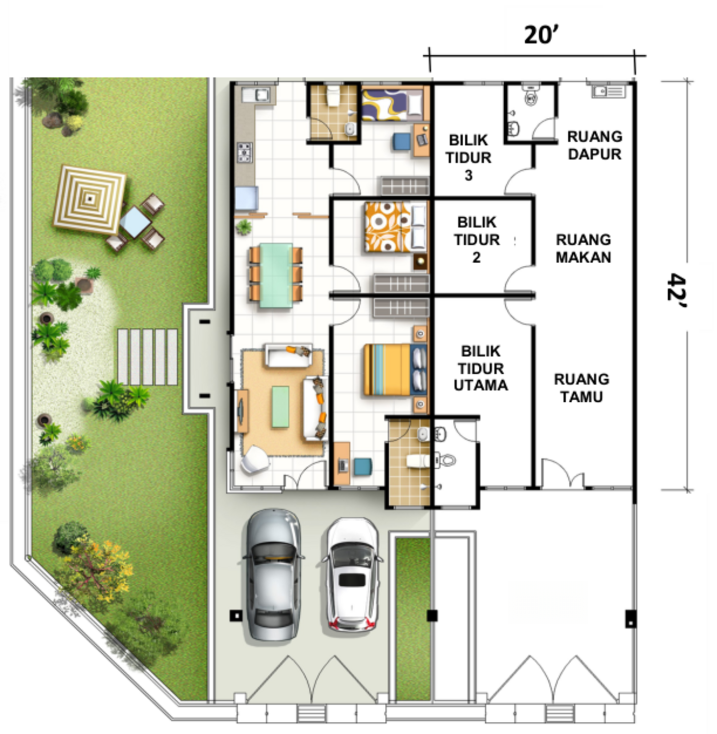 BANDAR PERMATA LUNAS - 3