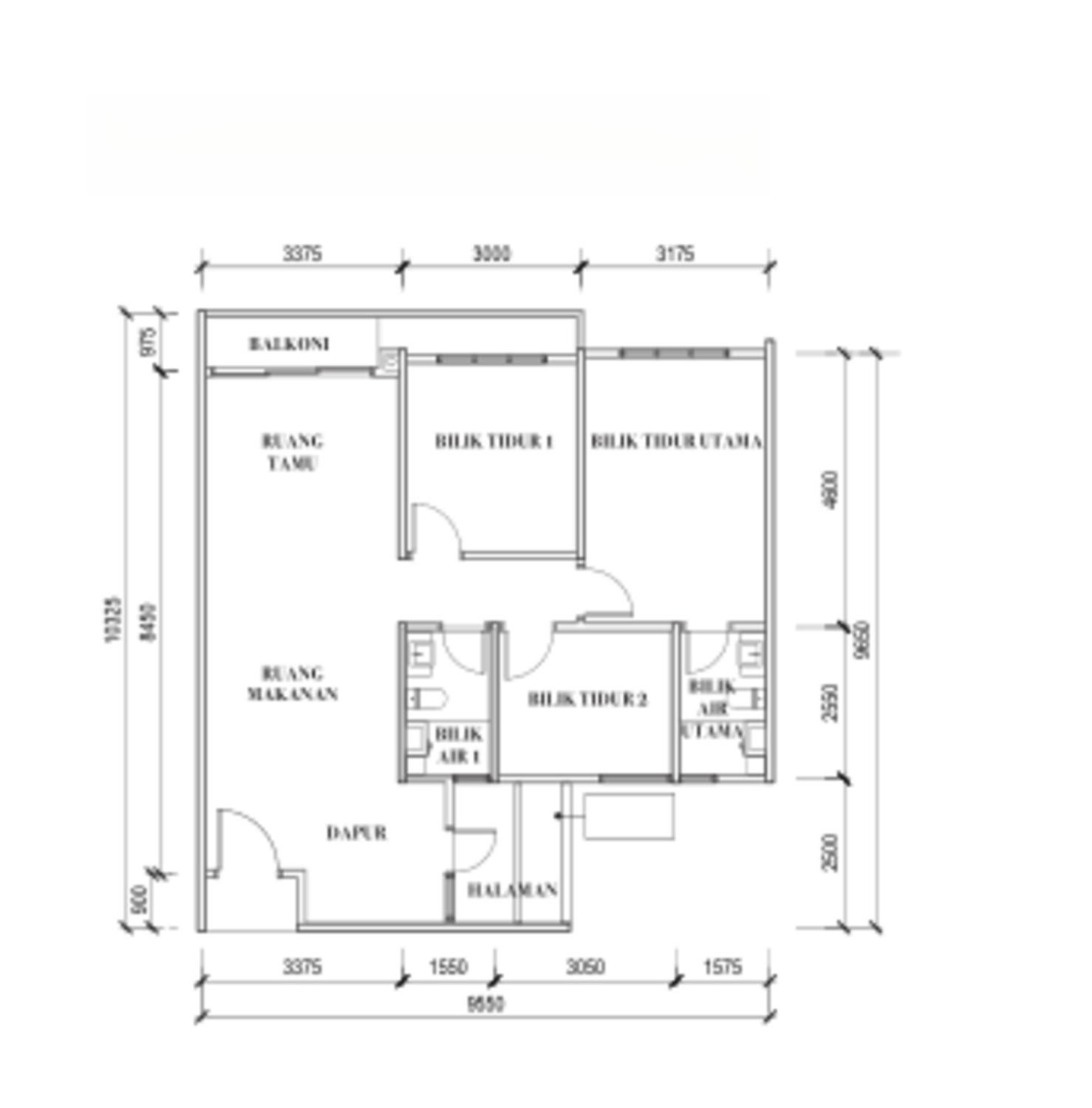 RESIDENSI PLATINUM SAUJANA VISTA 1