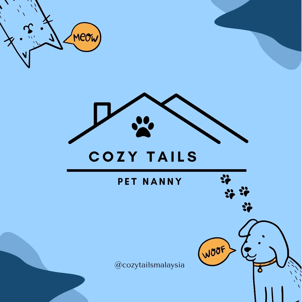 Cozy Tails Enterprise logo