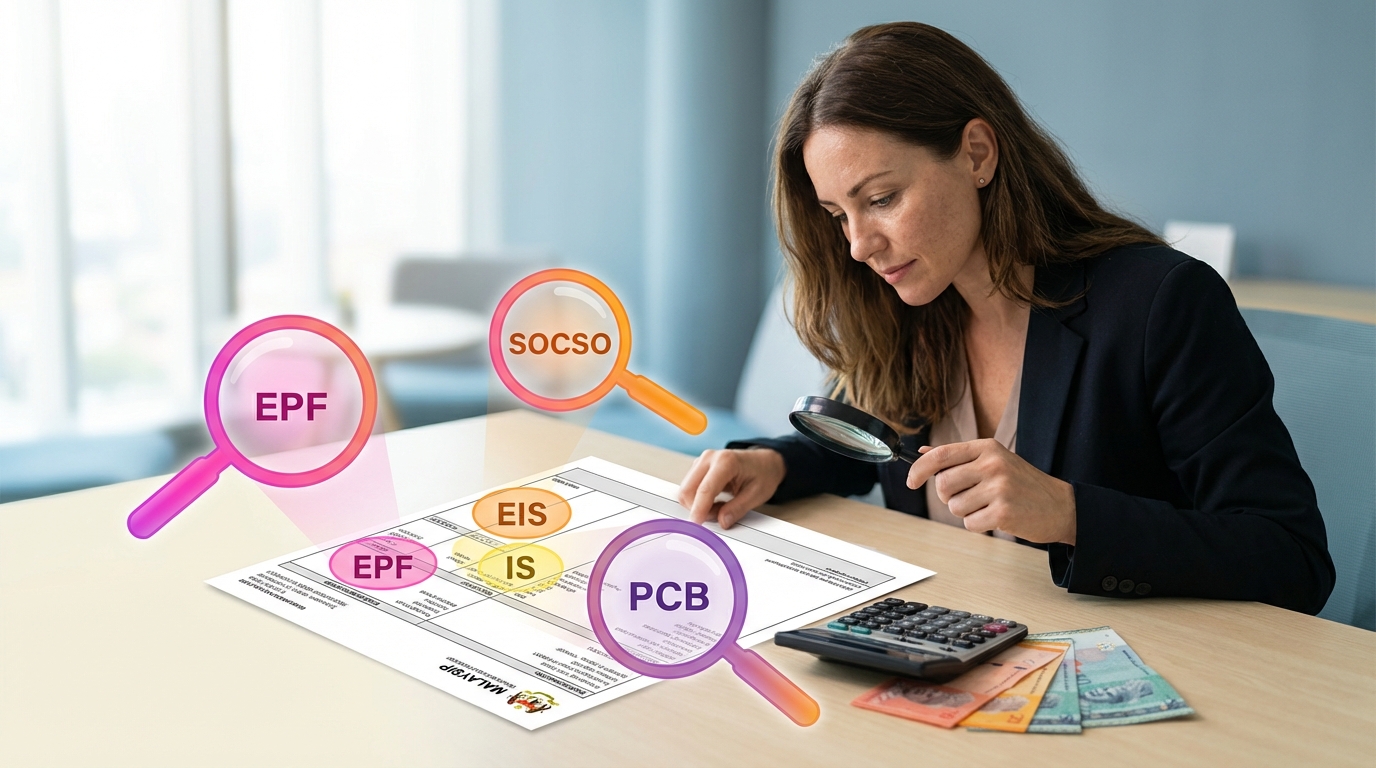 Understanding Your Malaysian Pay Slip: EPF, SOCSO, EIS & Tax Explained